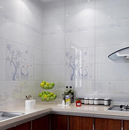 墙砖厨卫300x600卫生间瓷砖不透水条纹木纹釉面砖厨房釉面砖